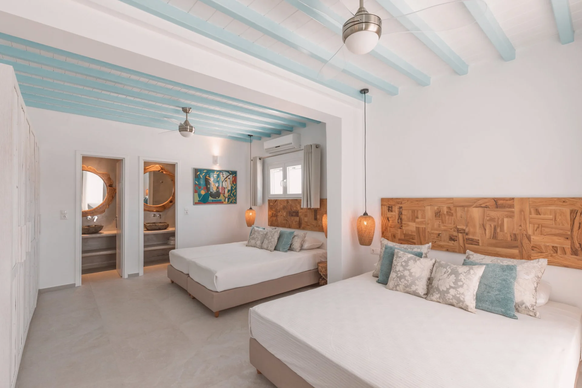 Superior Quadruple Room with Terrace and Garden View - Villa Konstantin