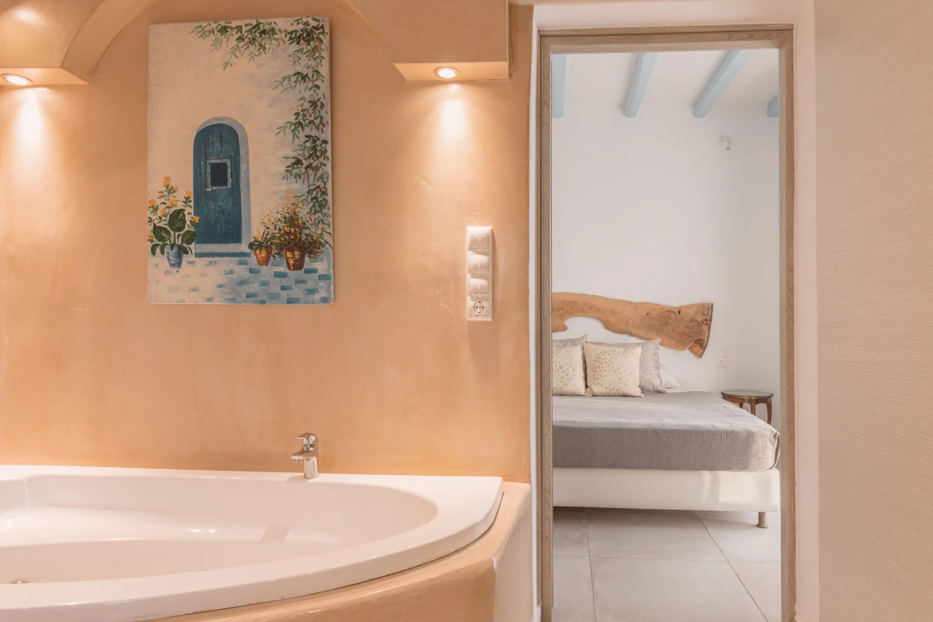 Superior Suite with Indoor Spa Bath and Panoramic Sea View - Villa Konstantin